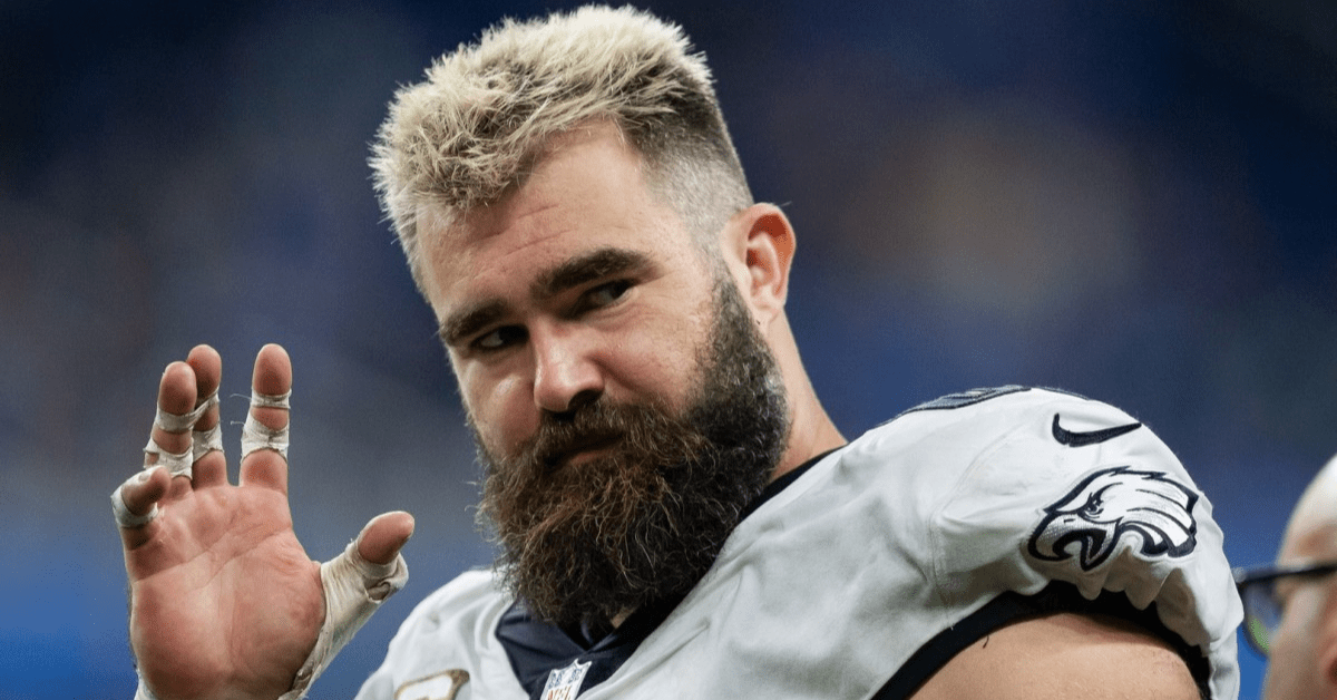 Jason Kelce Smashes Fan's Phone