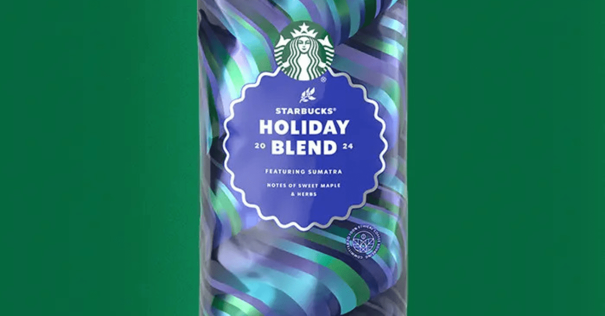 Starbucks Holiday Menu 2024